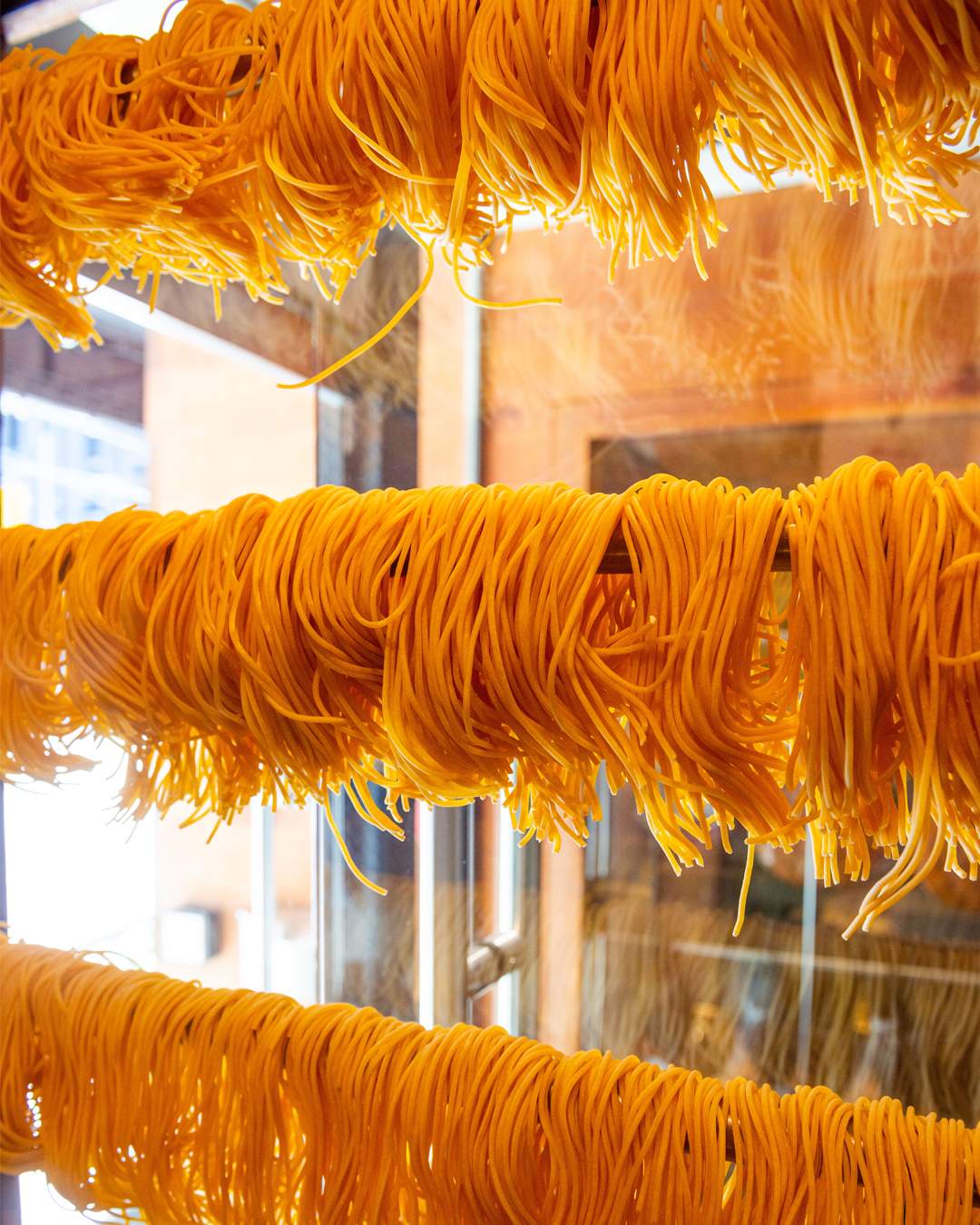 Handmade pasta at Terroni's restaurant, Toronto