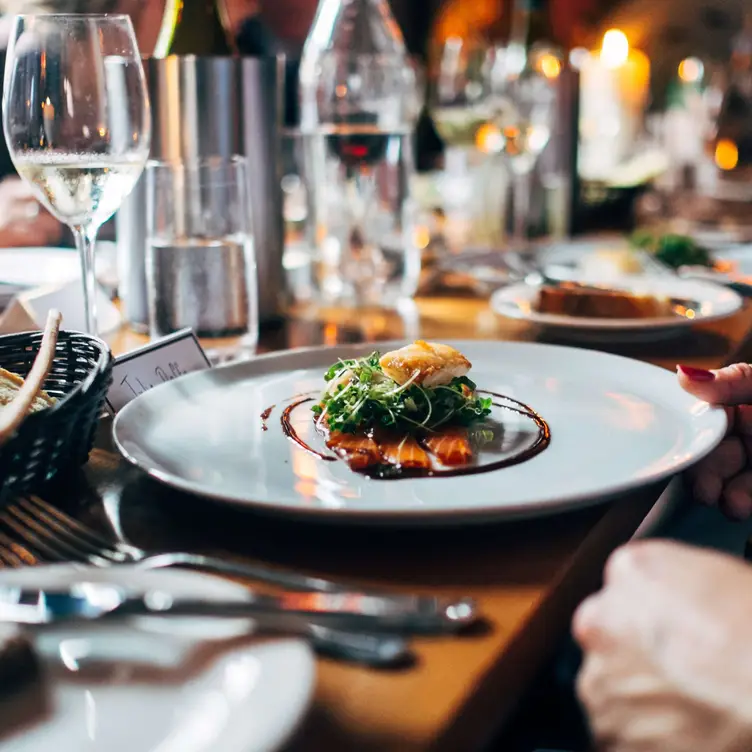 A lovely French style dish presentation at one of Vancouver’s best French restaurants.