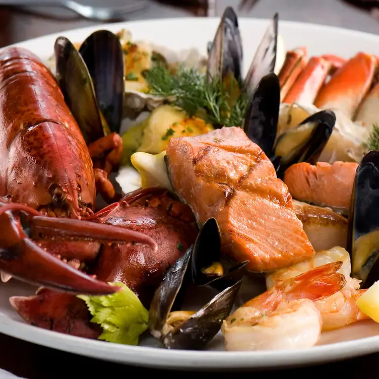 A beautiful assortment of the seafood offered at Joe Forte’s, one of Vancouver’s best seafood restaurants.