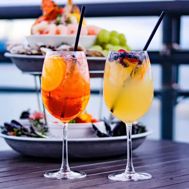 Refreshing cocktails and spritzes are a must for that warm, sunny patio outing at one of the best seafood restaurants in Vancouver.