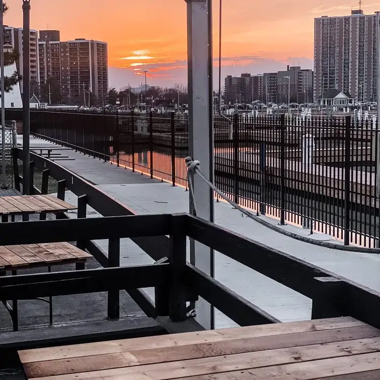 Harbour House’s beautiful waterfront patio sets the mood at one of the best seafood restaurants in the Greater Toronto Area.