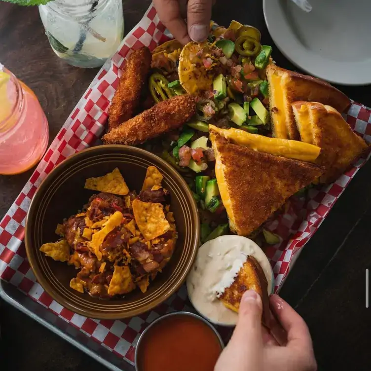 A sharing platter at La Belle et La Boeuf in Montreal